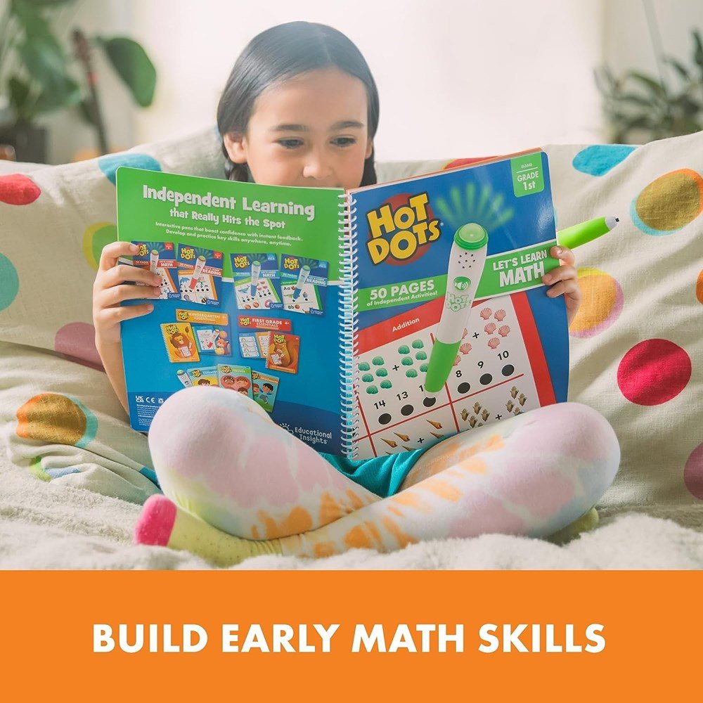 Learning Resources Hot Dots® Let's Learn Math 1St Grade - ABC School Supplies