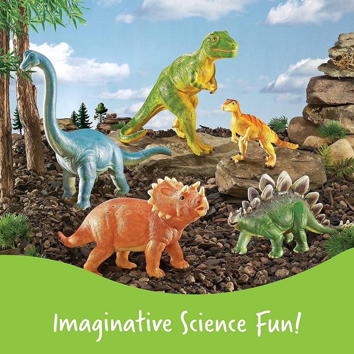 Learning Resources Jumbo Dinosaurs Set 1 - ABC School Supplies