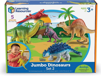 Learning Resources Jumbo Dinosaurs Set 2 - ABC School Supplies