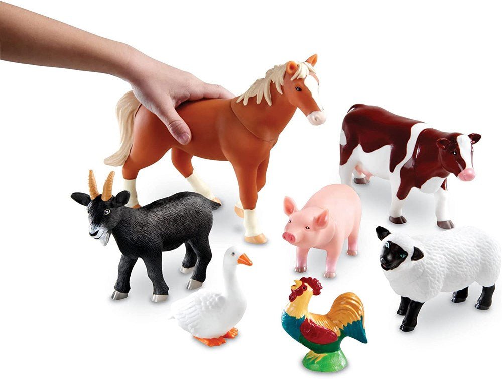 Learning Resources Jumbo Farm Animals - ABC School Supplies