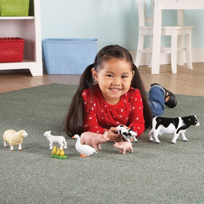Learning Resources Jumbo Farm Animals Mommas And Babies - ABC School Supplies