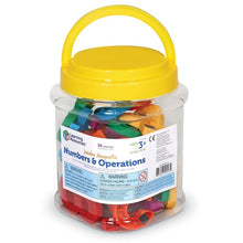 Learning Resources Jumbo Magnetic Numbers/Operations, Set Of 36 - ABC School Supplies
