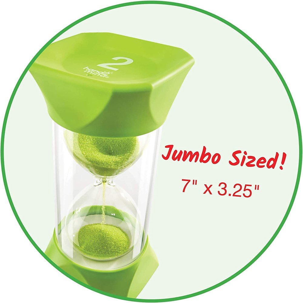 Learning Resources Jumbo Sand Timer, 2Minute - ABC School Supplies
