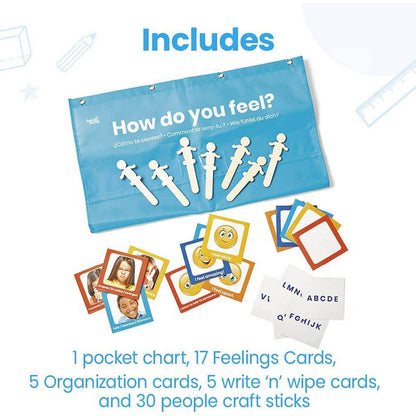 **Learning Resources Learning Resources Express Your Feelings Pocket Chart - ABC School Supplies