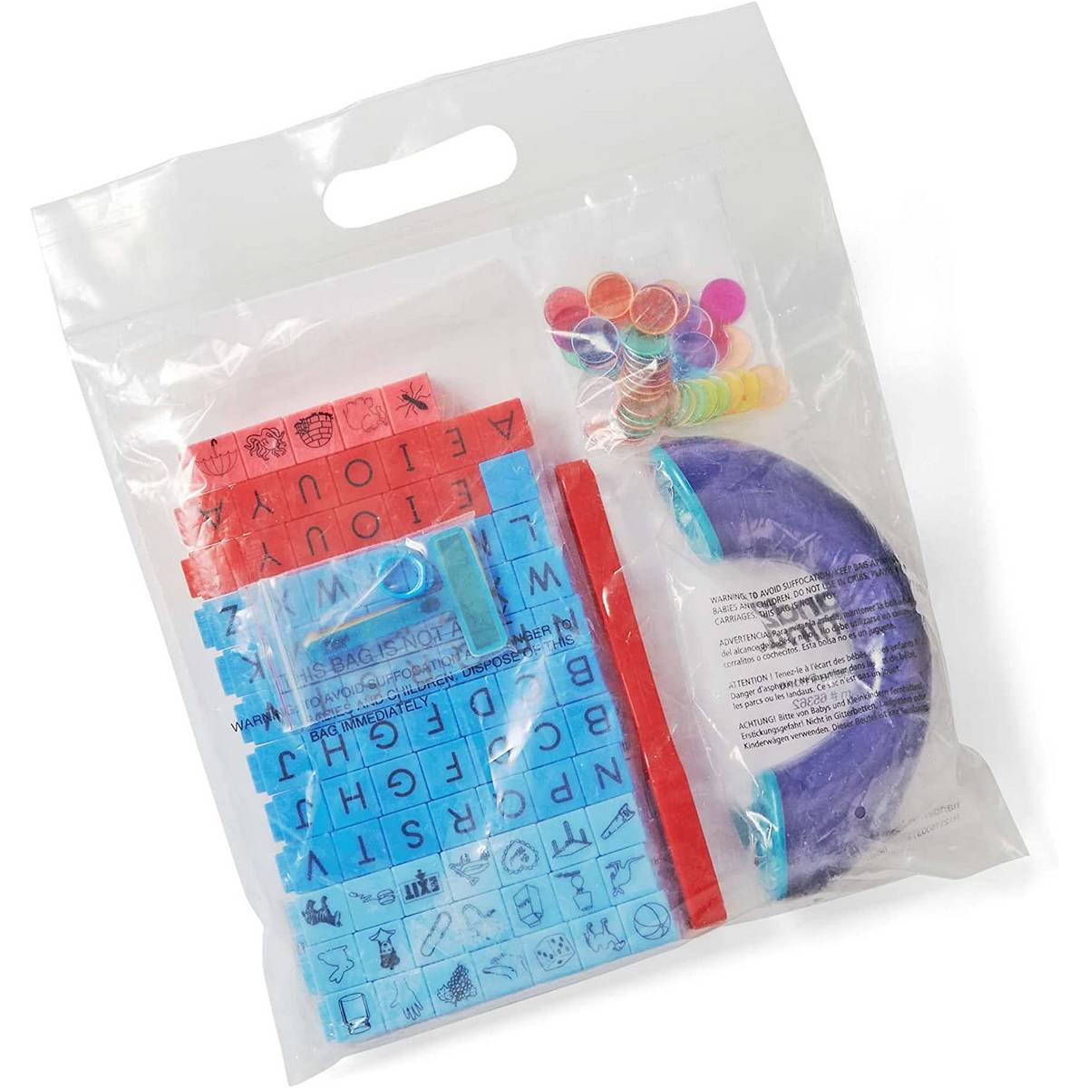 Learning Resources Literacy Manipulatives At Home Kit - ABC School Supplies