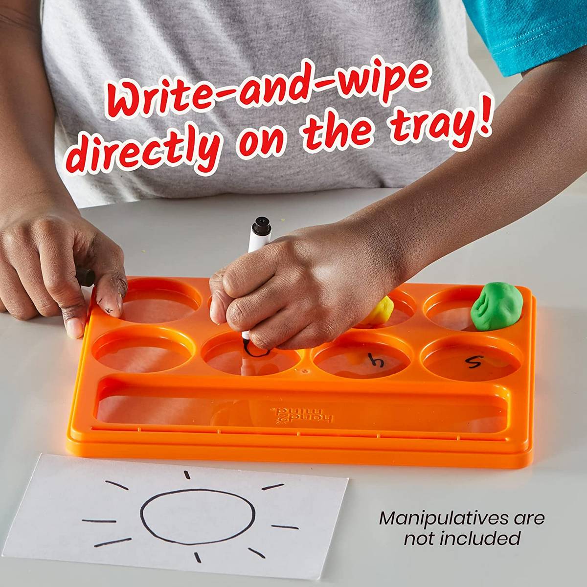 Learning Resources Little Hands At Work® Sound Segmenting Trays (Set Of 6)  - ABC School Supplies