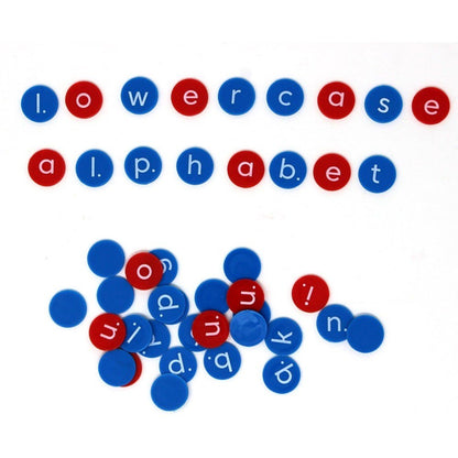 Learning Resources Lowercase Alphabet Chips, 156 Chips - ABC School Supplies