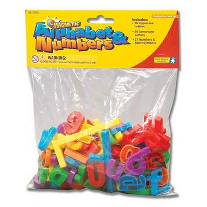 **Learning Resources Magnetic Alphabet & Numbers - ABC School Supplies