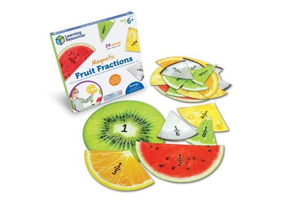 Learning Resources Magnetic Fruit Fractions - ABC School Supplies