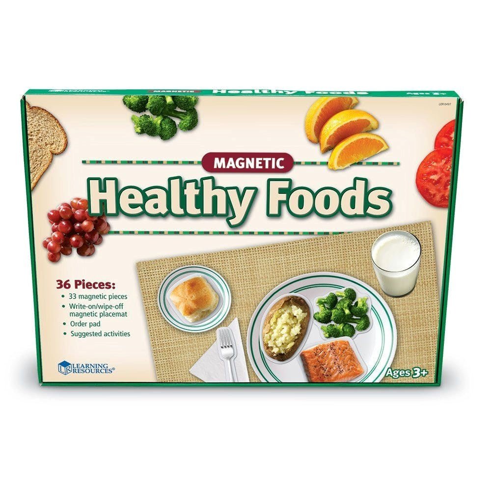 Learning Resources Magnetic Healthy Foods - ABC School Supplies
