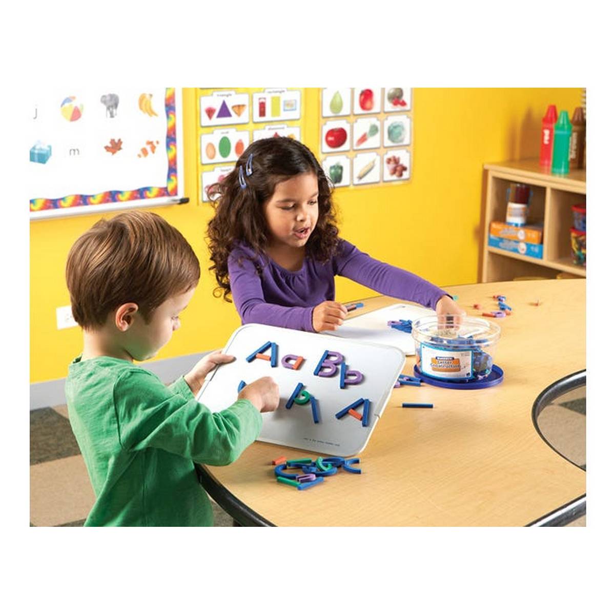 Learning Resources Magnetic Letter Construction - ABC School Supplies