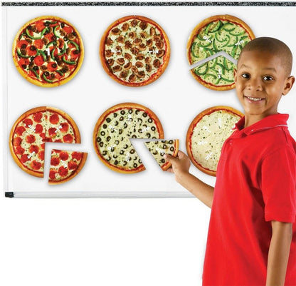 Learning Resources Magnetic Pizza Fractions - ABC School Supplies