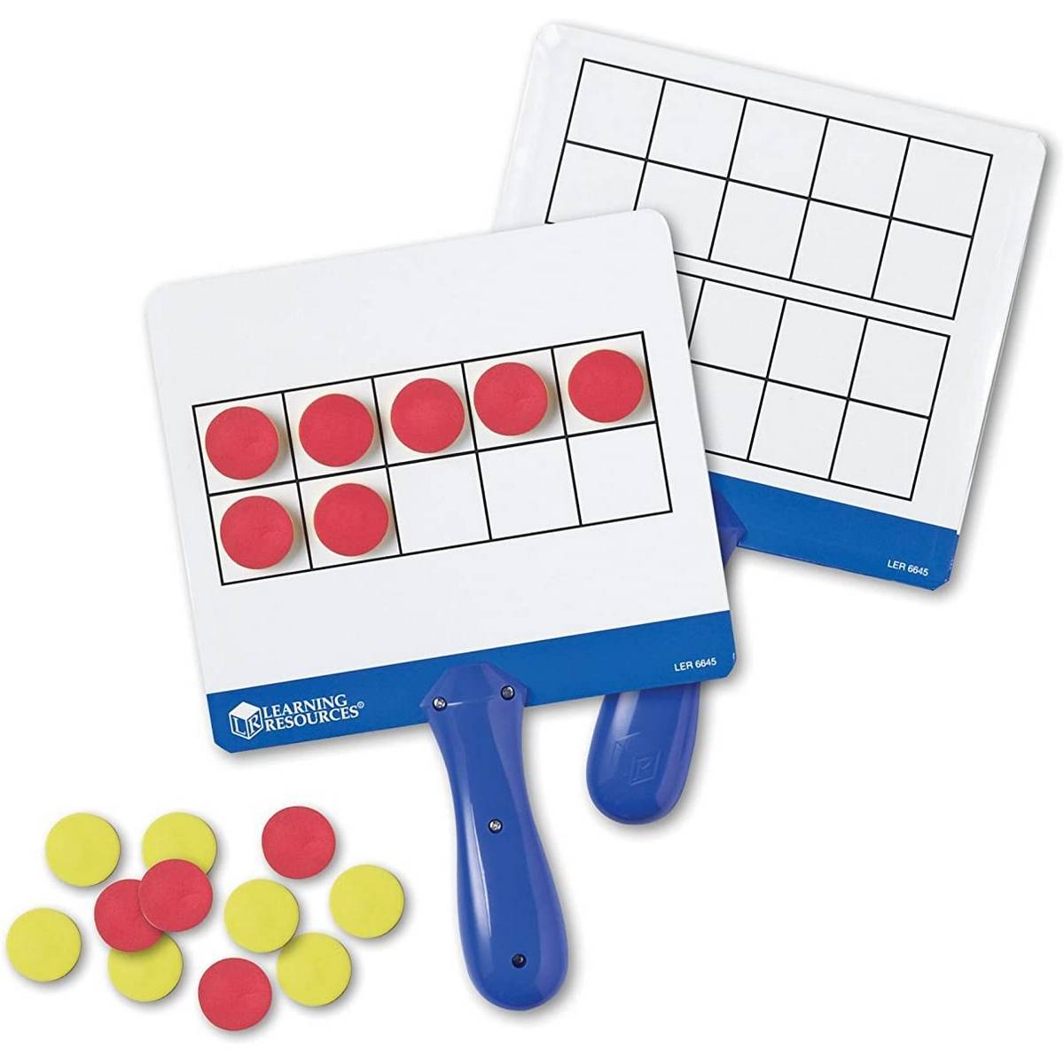 Learning Resources Magnetic Ten Frame Boards (Set Of 4) - ABC School Supplies