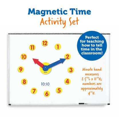 Learning Resources Magnetic Time Activity Set - ABC School Supplies