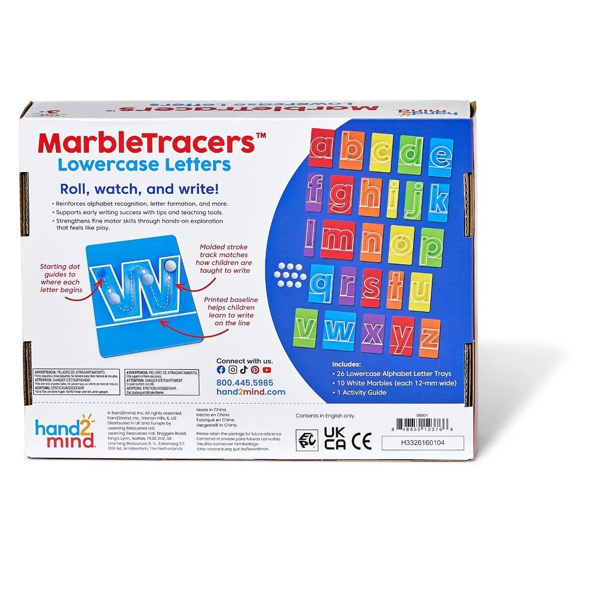 Learning Resources MarbleTracers Lowercase Letters - ABC School Supplies
