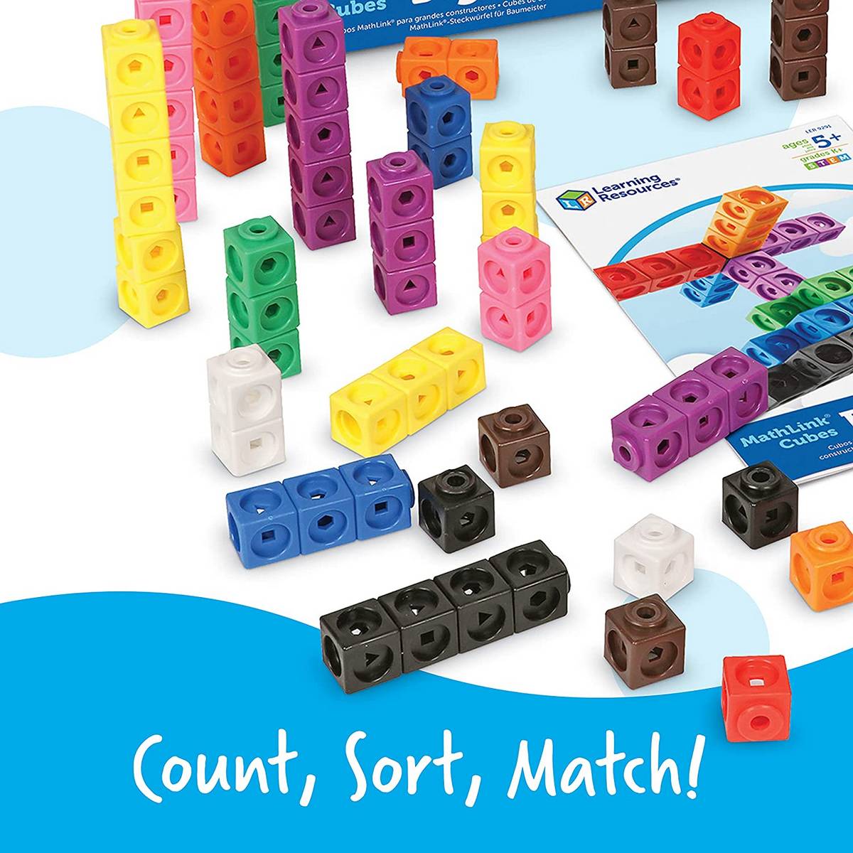 Learning Resources Mathlink® Cubes Big Builders™ - ABC School Supplies