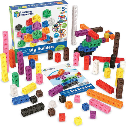 Learning Resources Mathlink® Cubes Big Builders™ - ABC School Supplies