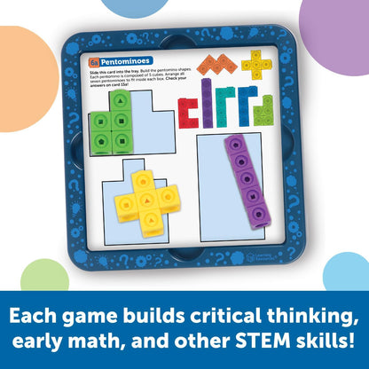 Learning Resources Mathlink® Cubes Brain Puzzle Challenge - ABC School Supplies
