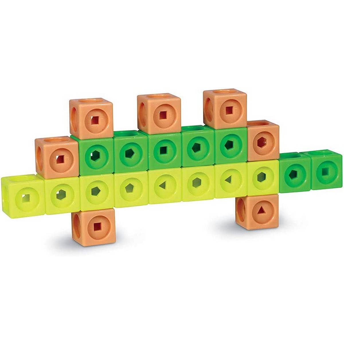 Learning Resources Mathlink® Cubes Early Maths Activity Set Dino Time - ABC School Supplies