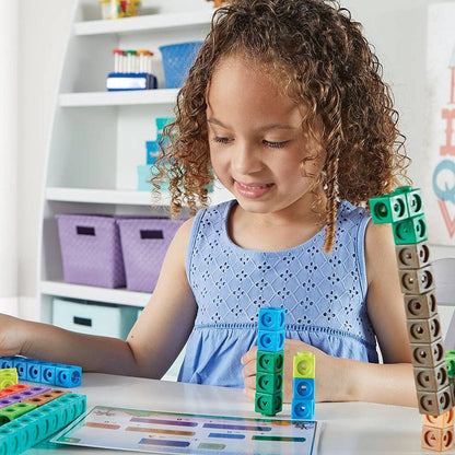 Learning Resources Mathlink® Cubes Early Maths Activity Set Dino Time - ABC School Supplies
