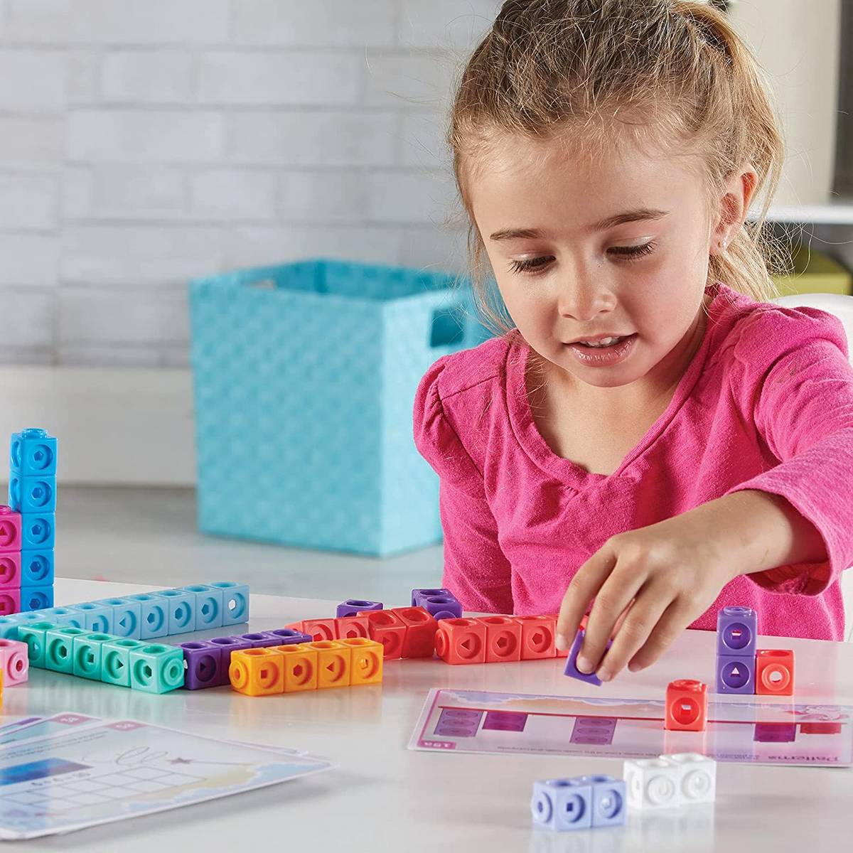 Learning Resources Mathlink® Cubes Early Maths Activity Set Fantasticals - ABC School Supplies