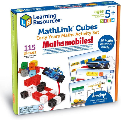 Learning Resources Mathlink® Cubes Early Maths Activity Set Mathmobiles - ABC School Supplies