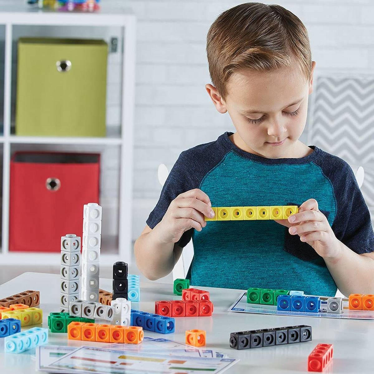 Learning Resources Mathlink® Cubes Early Maths Activity Set Mathmobiles - ABC School Supplies