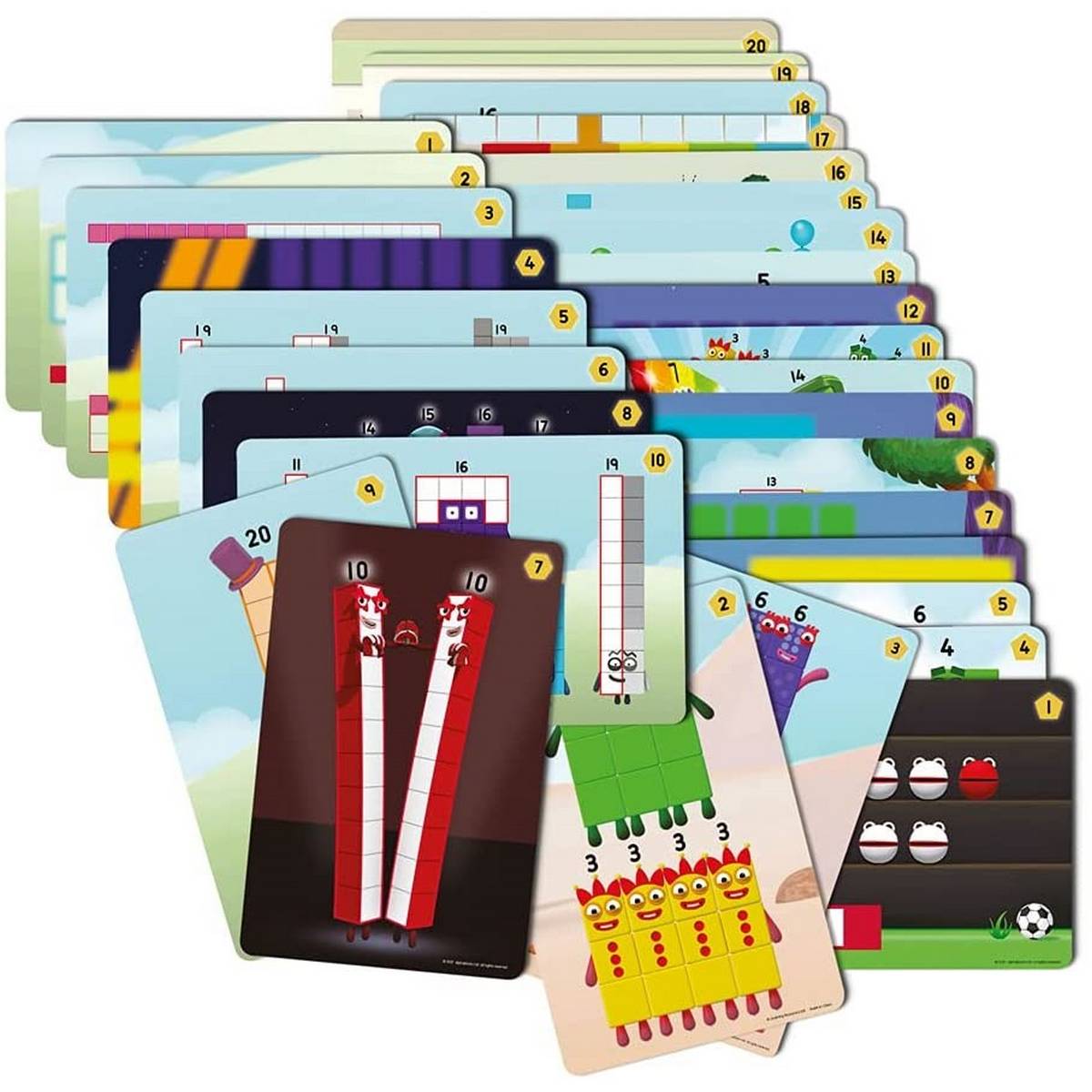 Learning Resources Mathlink® Cubes Numberblocks® 11 - 20 Activity Set - ABC School Supplies