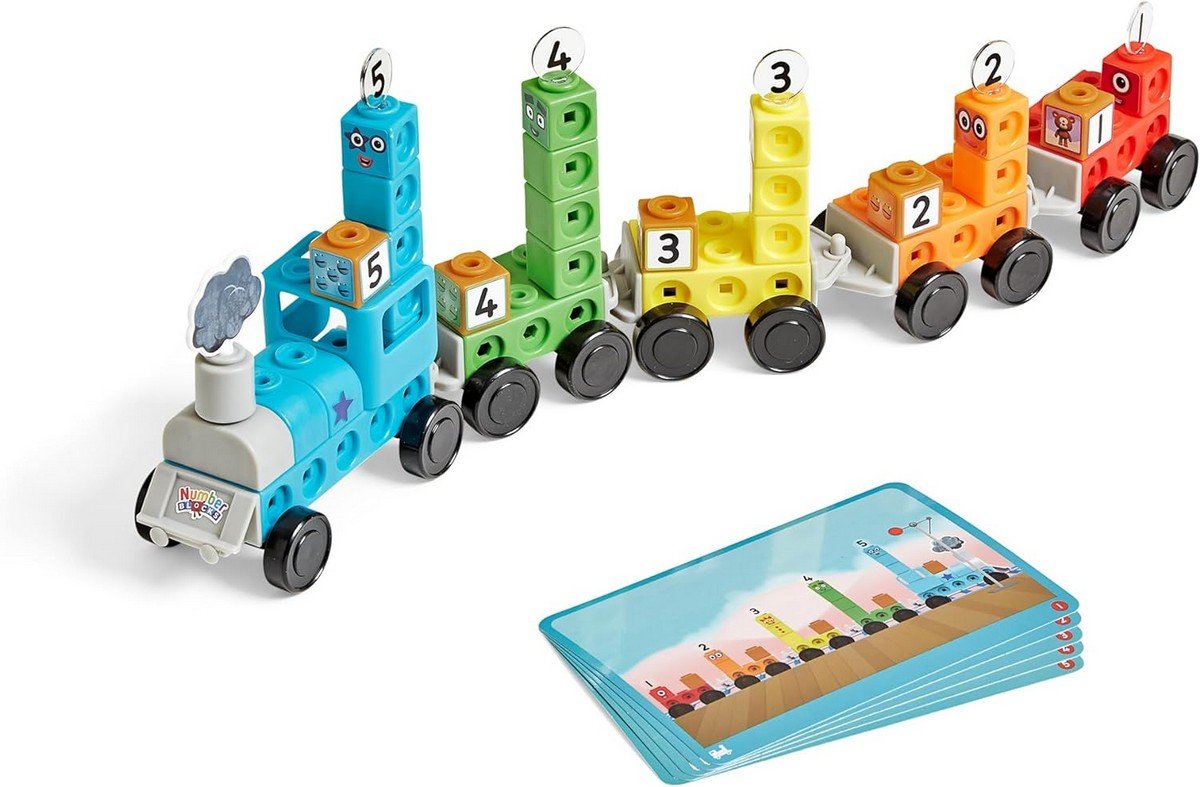 Learning Resources Mathlink® Cubes Numberblocks® Express Train Activity Set - ABC School Supplies