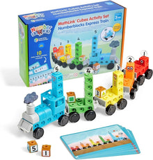 Learning Resources Mathlink® Cubes Numberblocks® Express Train Activity Set - ABC School Supplies