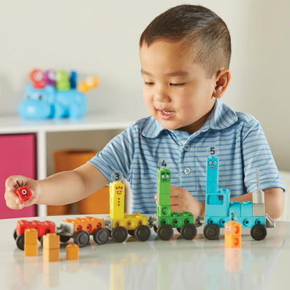 Learning Resources Mathlink® Cubes Numberblocks® Express Train Activity Set - ABC School Supplies