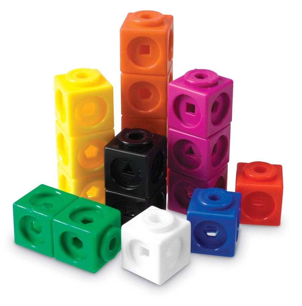 Learning Resources Mathlink® Cubes Set of 100 - ABC School Supplies