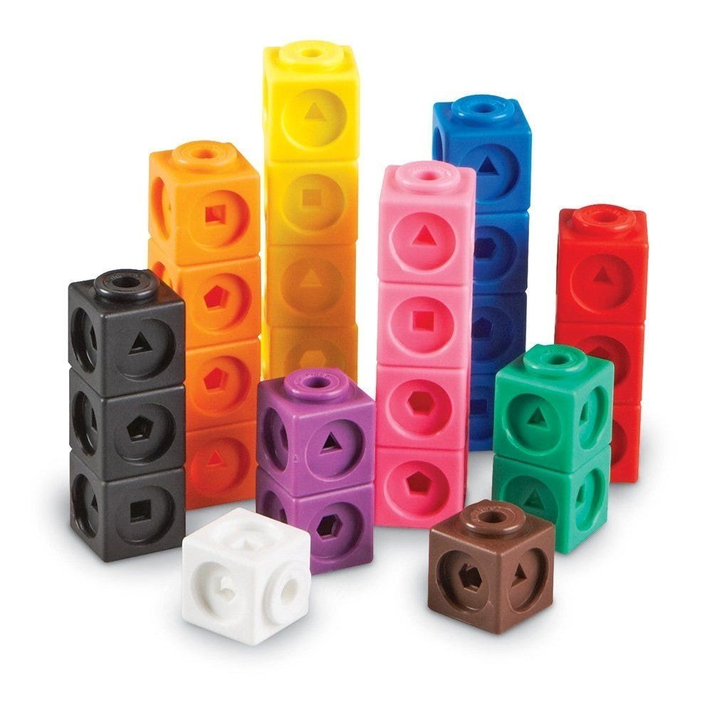 Learning Resources Mathlink® Cubes Set of 100 - ABC School Supplies