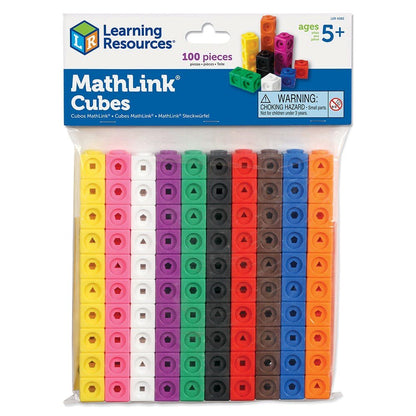 Learning Resources Mathlink® Cubes Set of 100 - ABC School Supplies