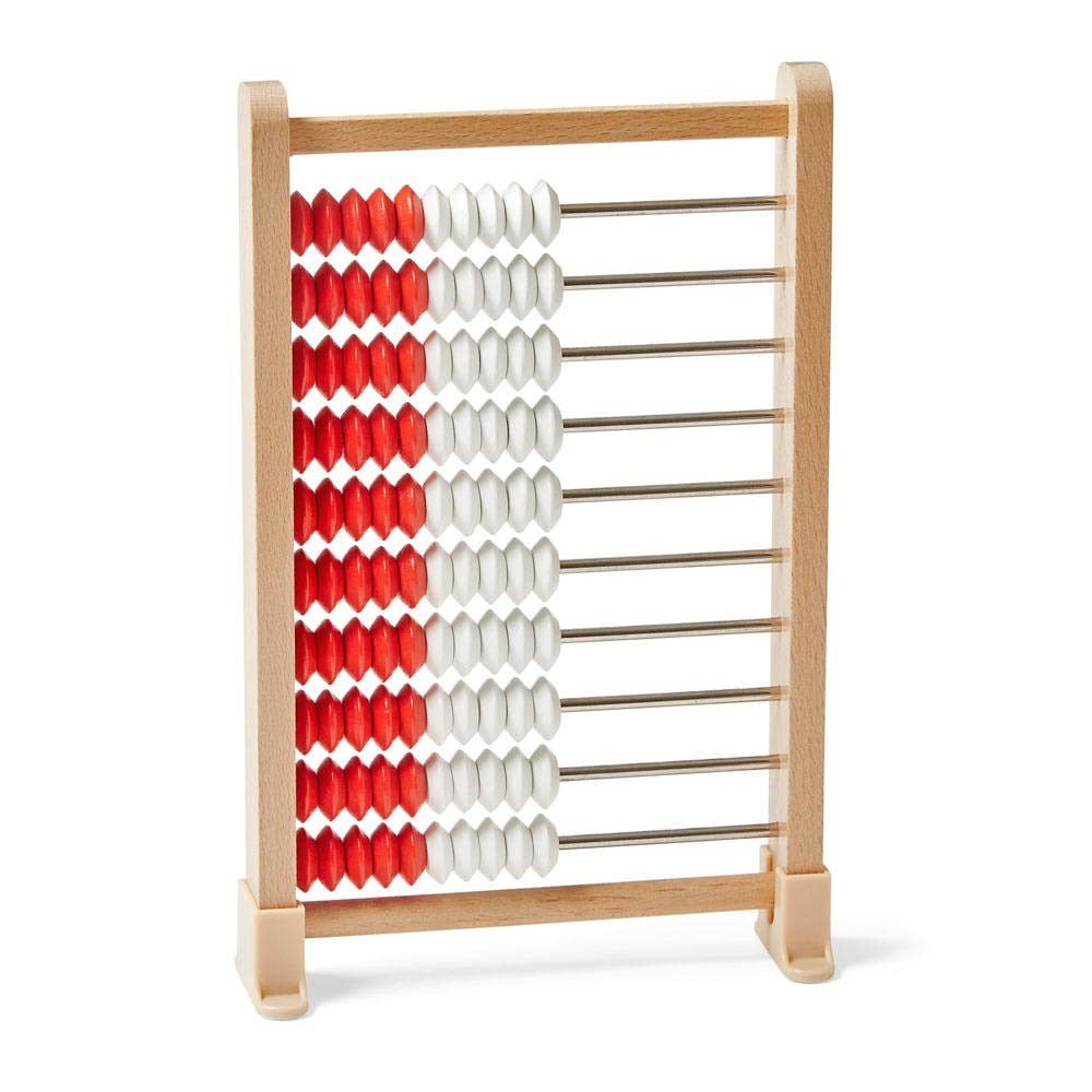**Learning Resources Mini 100 - Bead Rekenrek, Single - ABC School Supplies