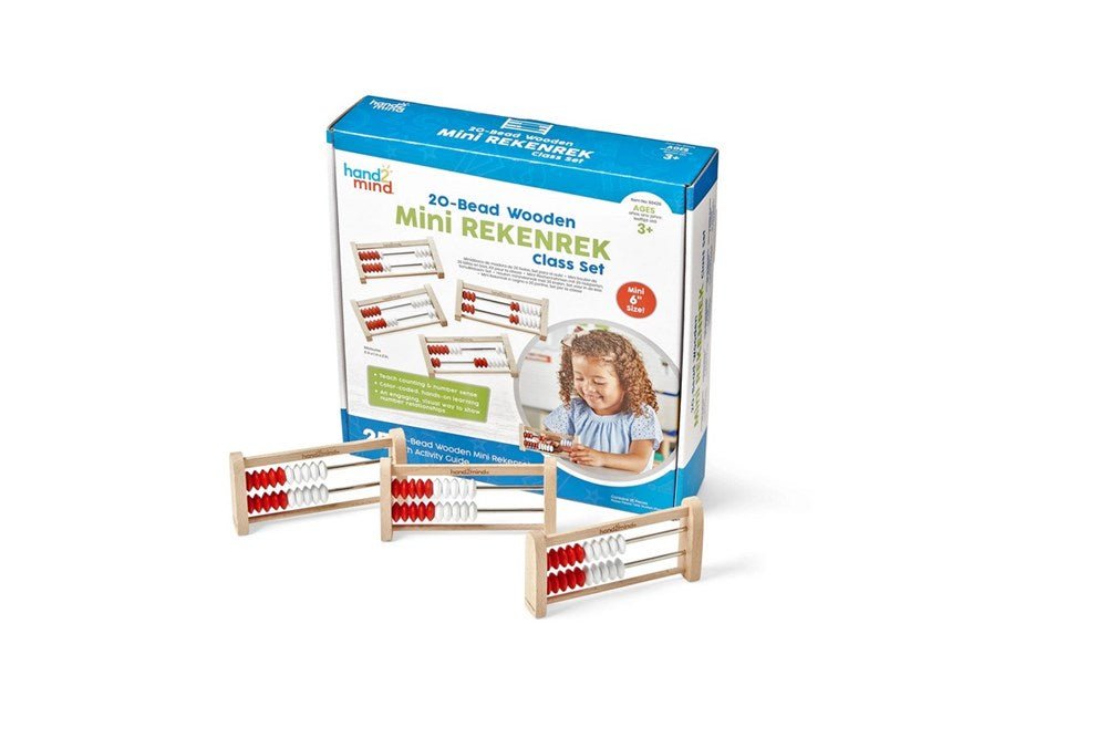 Learning Resources Mini 20Bead Rekenrek (Set Of 25)  - ABC School Supplies