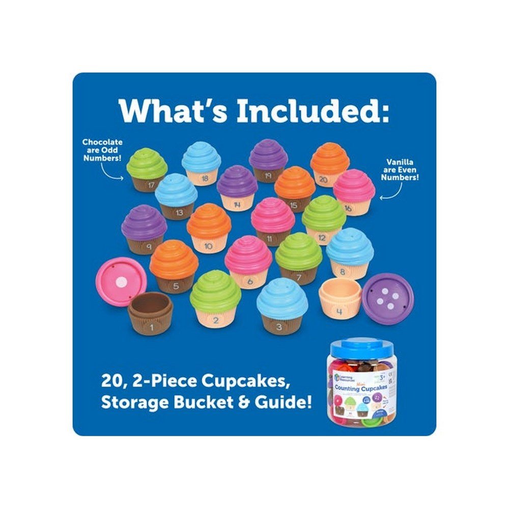 Learning Resources Mini Counting Cupcakes - ABC School Supplies
