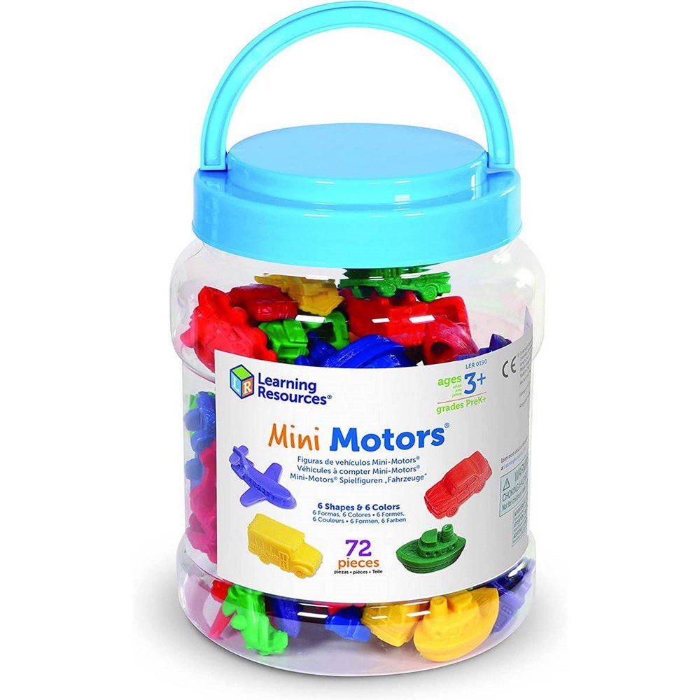 Learning Resources Mini Motors® Counters (Set Of 72) - ABC School Supplies