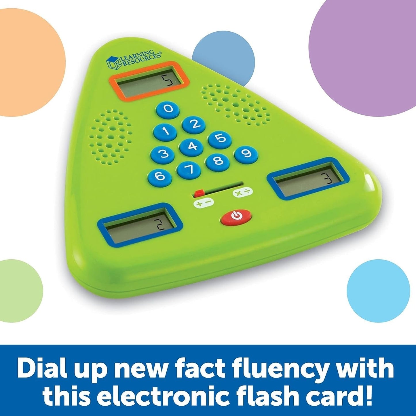 Learning Resources Minute Math Electronic Flash Card™ - ABC School Supplies