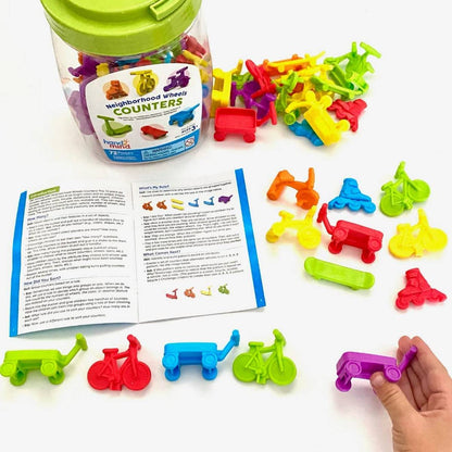 Learning Resources Neighborhood Wheels Counters - ABC School Supplies