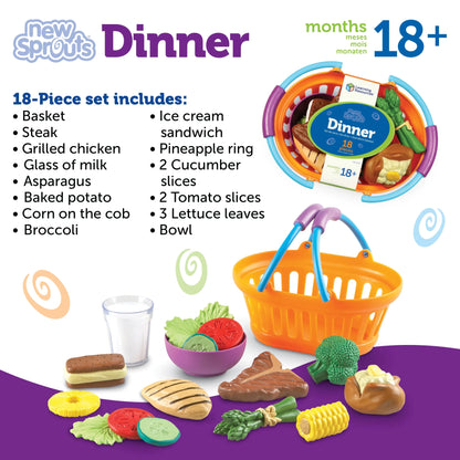 **Learning Resources New Sprouts Dinner Basket - ABC School Supplies