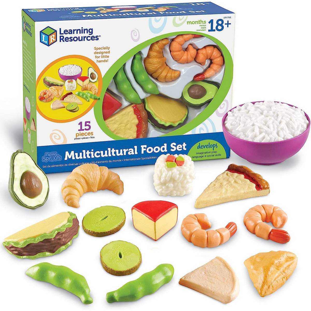 Learning Resources New Sprouts® Multicultural Food Set - ABC School Supplies