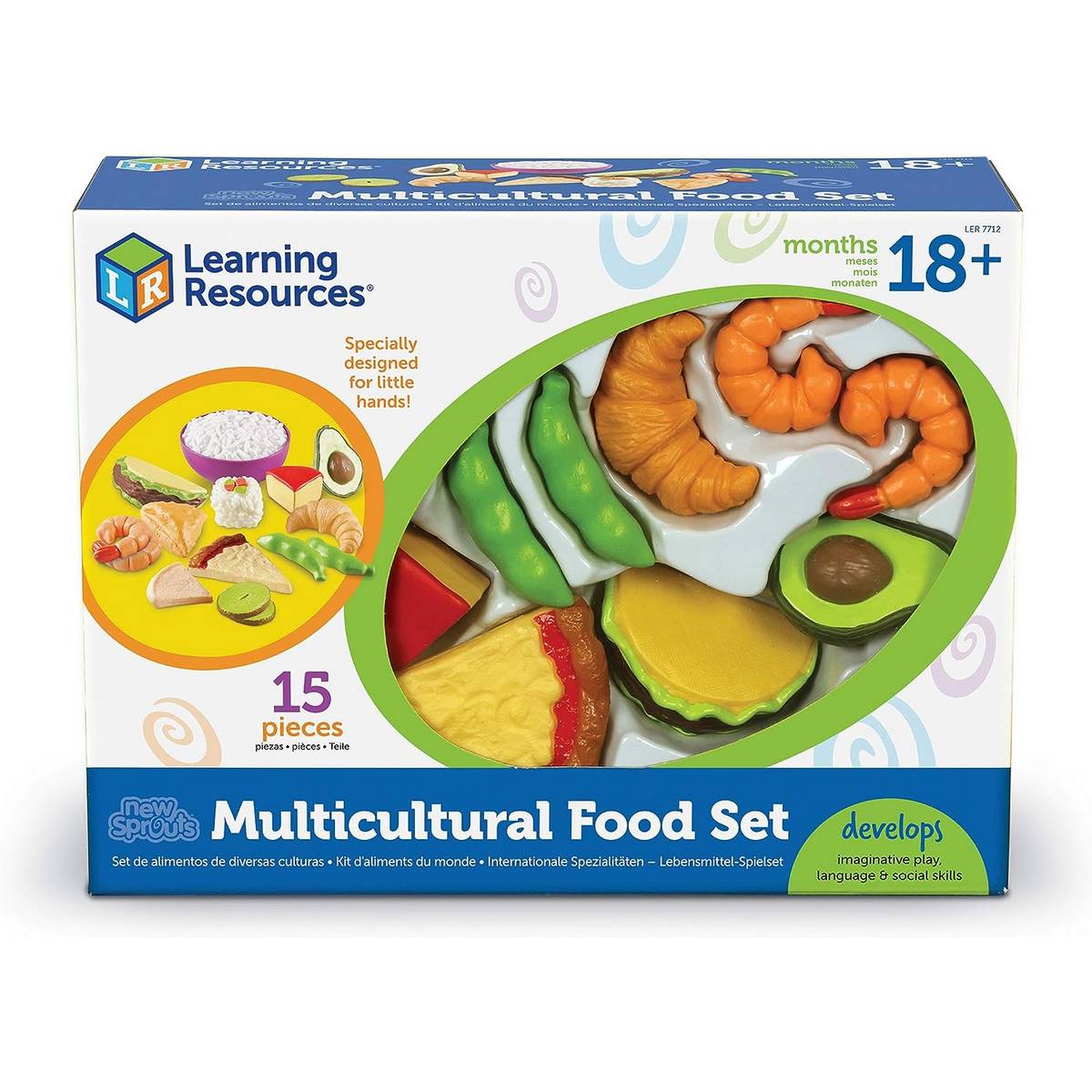 Learning Resources New Sprouts® Multicultural Food Set - ABC School Supplies