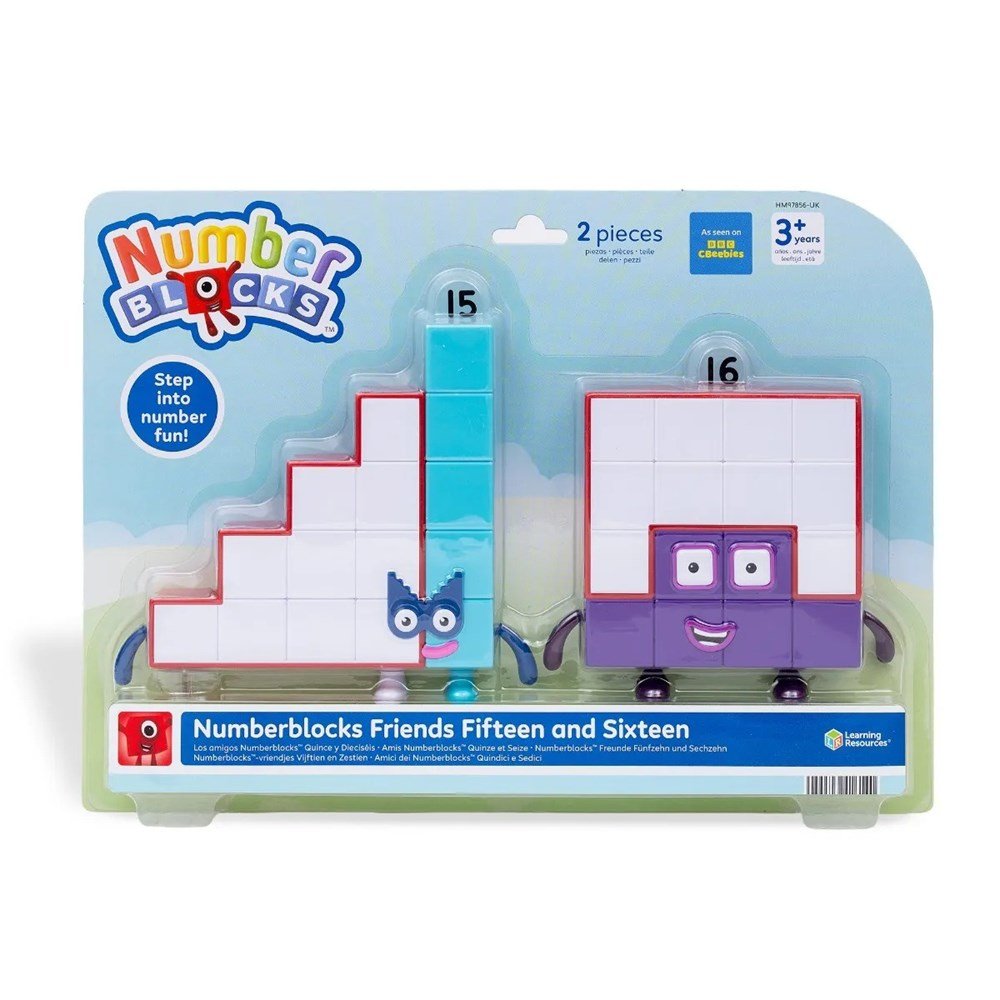 Learning Resources Numberblocks Friends Fifteen and Sixteen - ABC School Supplies
