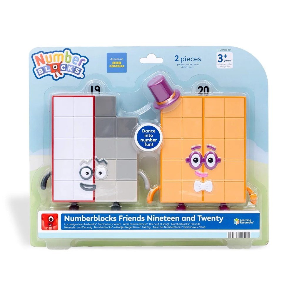 Learning Resources Numberblocks Friends Nineteen and Twenty - ABC School Supplies