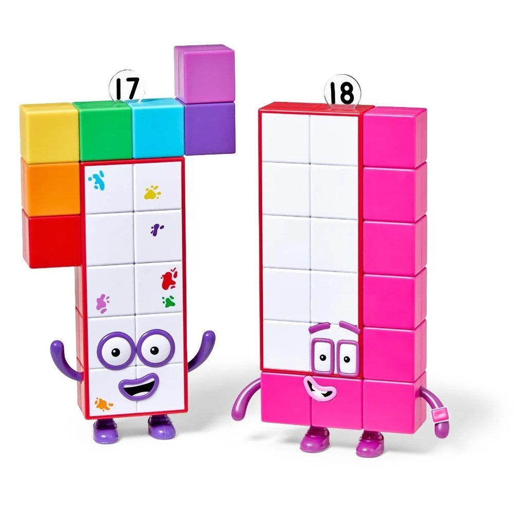 Learning Resources Numberblocks Friends Seventeen and Eighteen - ABC School Supplies
