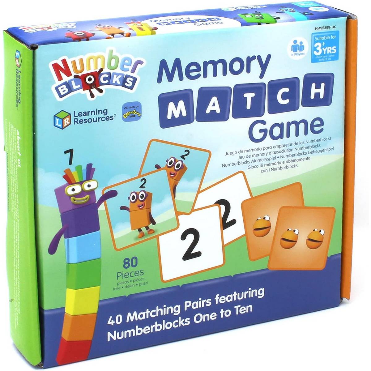Learning Resources Numberblocks® Memory Match Game - ABC School Supplies
