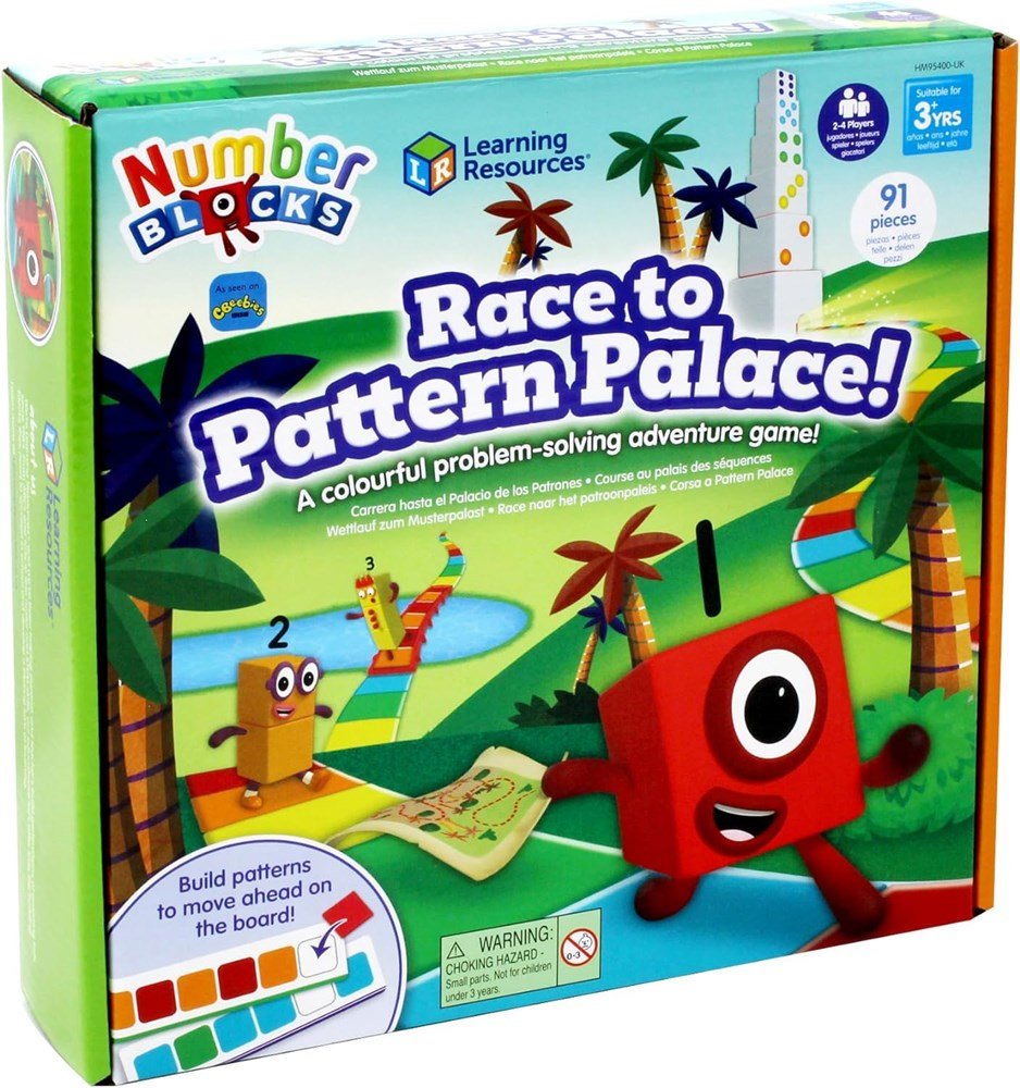 Learning Resources Numberblocks Race To Pattern Palace - ABC School Supplies