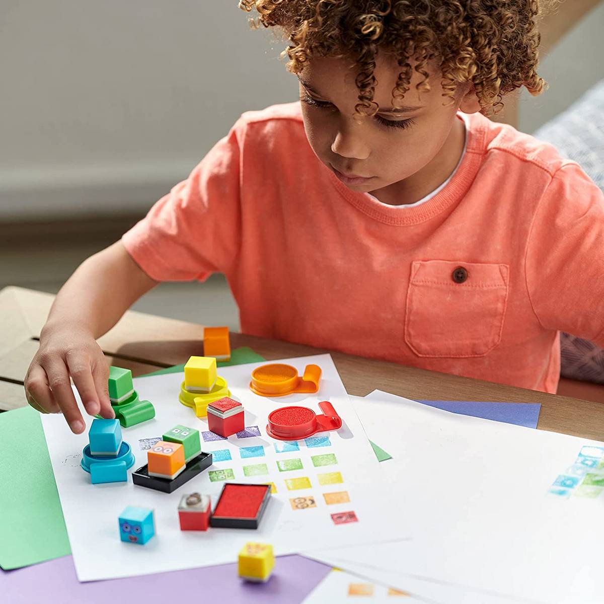 Learning Resources Numberblocks® Stampoline Park Stamp Activity Set - ABC School Supplies