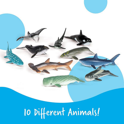 Learning Resources Ocean Animals Counters (Set Of 50) - ABC School Supplies